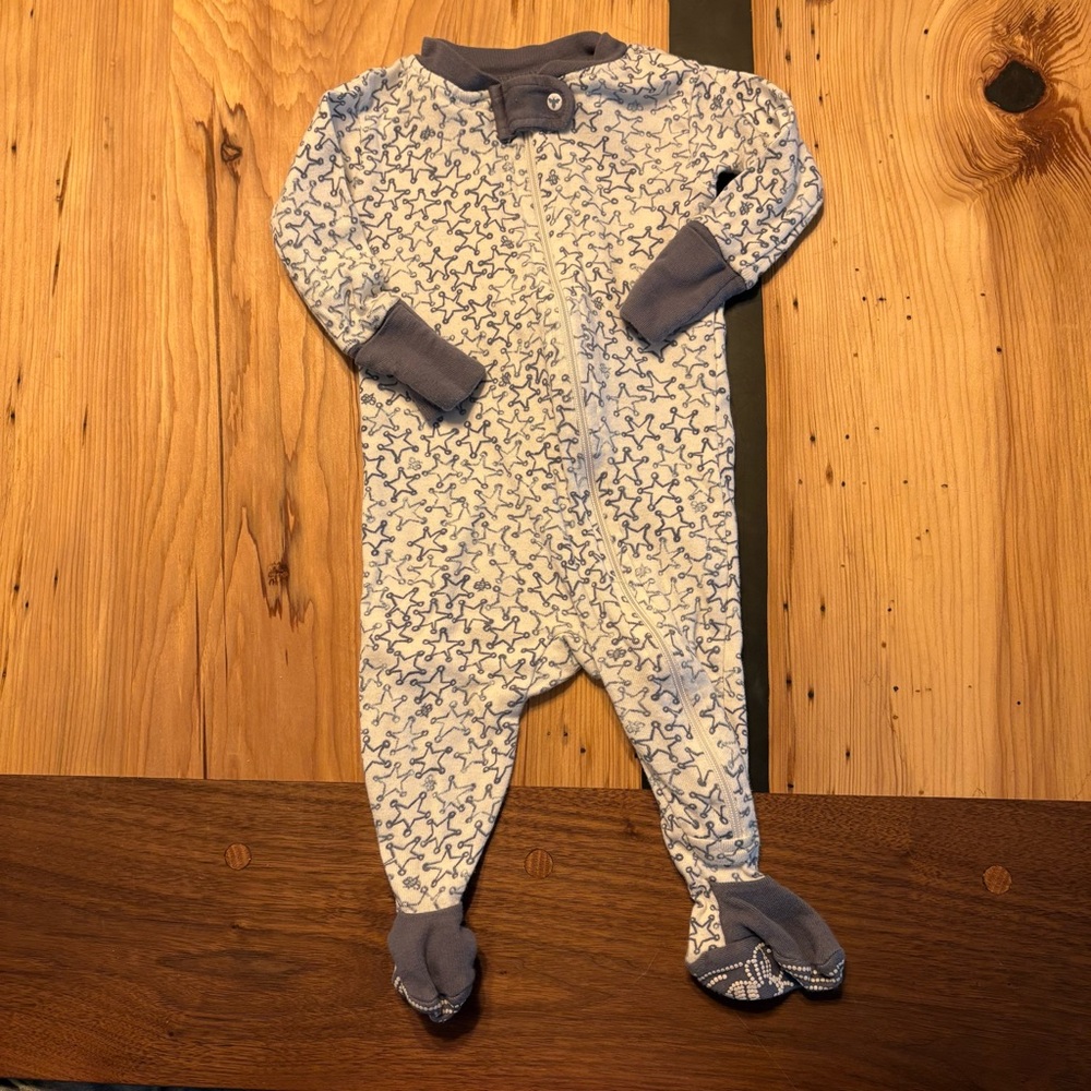 Burt’s Bees Baby Footie Jammie’s | sz 0-3 months